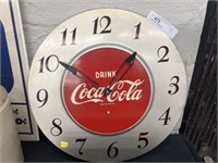 Vintage Coca- Cola Wall Clock