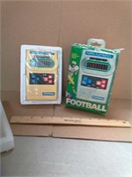 Vintage Mattel electronics hand held football