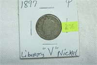 1897 P Liberty V Nickel