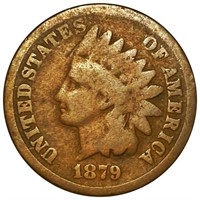 1879 Indian Head Penny NICELY CIRCULATED