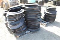 Approx (350) Tire Side Walls, Sizes Vary