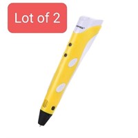 Lot of 2 - DIY 3D Printing Pen with 1.75mm ABS Fil