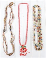 Assorted Beaded Necklaces Lot