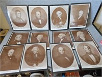 LOT OF VINTAGE PRINTS OF PRESIDENTS OF THE US