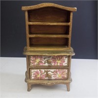 Miniature Dollhouse Cabinet / Ring Display Cabinet