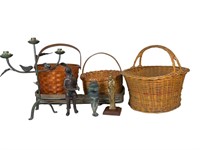 Decorative Decor & Large Baskets