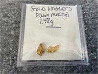 Gold Nuggets from Alaska – 1.48 grams