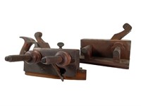 2 Antique Wooden Planes / Planers