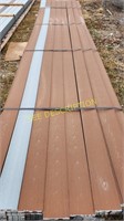 Decking 16' Optima LT Plank, Square edge Tanned