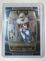 2022 Panini Select Draft Picks #64 Javonte Willia!