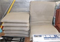 (8) Patio Chiar Cushions