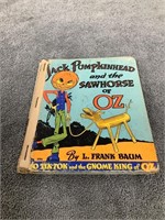 1939 "Jack Pumpkinhead & the Sawhorse of Oz" by