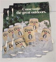 3- Coors Banquet Beer Posters 28x20