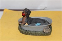 A Cold Bronze Cast Kennel Collection
