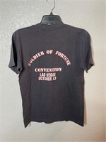 Vintage 1983 Soldiers of Fortune Convention Shirt