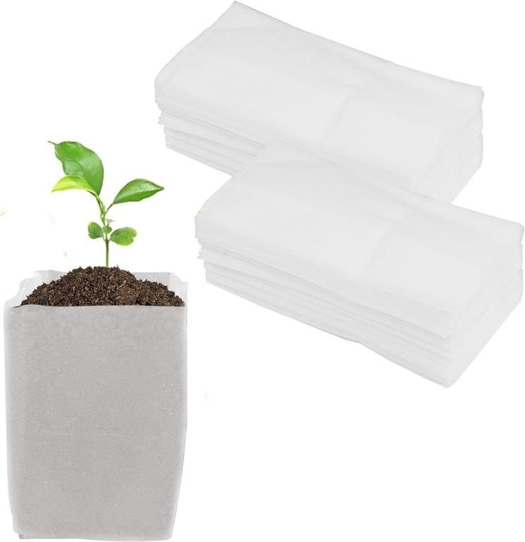 YAODHAOD Plant Nursery Bags 100PCS  Non-Woven Fabr