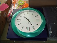 Laccona modern Retro style 16" wall clock