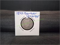 1893 Barber Quarter