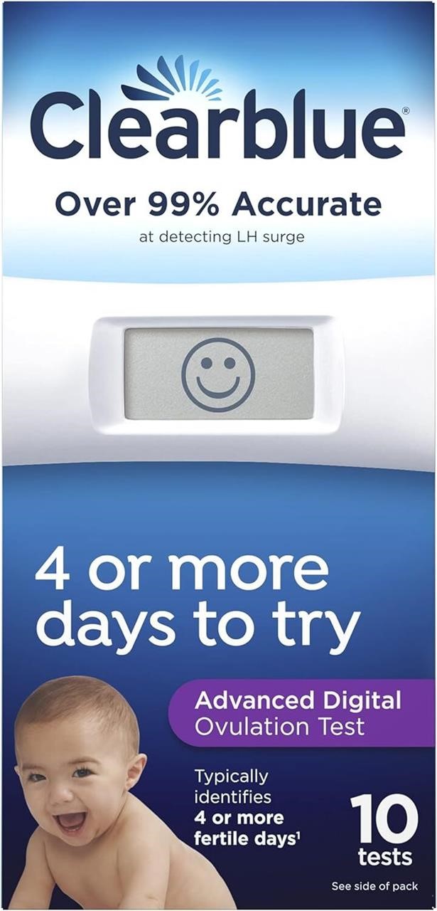 Clearblue Advanced Digital Ovulation Test Kit