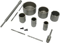 Tungsten Carbide Tipped (TCT0 Core Drill Set