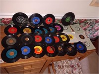 20 different 45 records