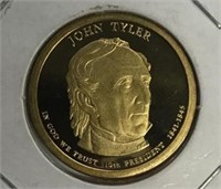 JOHN TYLER $1 Coin. MINT