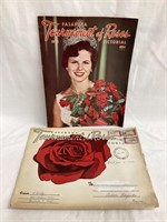 1962 Tournament of Roses Pictorial w/ Mailing