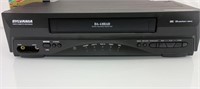 Sylvania like new VCR with head cleaner tape