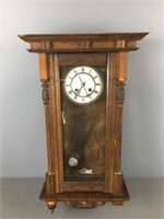 Project Piece Vienna Regulator Clock - Needs Tlc