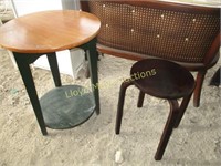 2pc Wood Accent / Lamp Tables