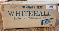 Whitehall Sandwich Tray by Colony