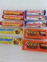 **BB: 5 & 7** 10 full size lot candy bars