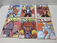 Assorted X-Men Forever Comic Books #1-6