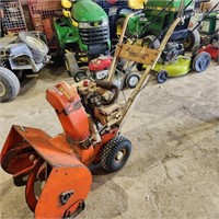 Ariens snowblower running order