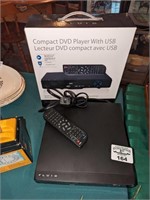 Fluid Compact DVD player with USB