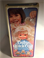 CATHY QUICK CURL DOLL w ORIGINAL BOX PLUS AN EXTRA