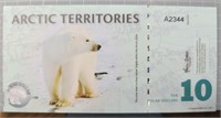 Already territories, $10, banknote