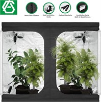 96x48x80 Hydroponic Grow Tent with Window