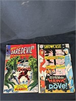 Pair 12 Cent Daredevil 28 & The Hawk and the Dove