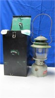 Coleman Gas Lantern & Metal Carry Case