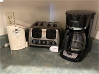 Toaster, Coffee Maker, Can Opener