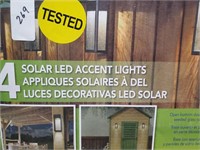 Paradise Solar LED Accent Lights 4 Pack