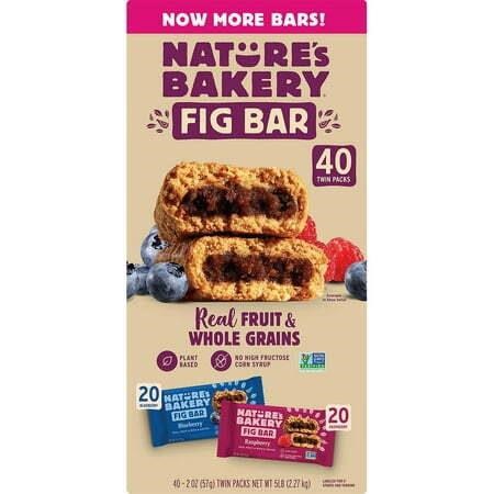 Nature's Bakery Fig Bar Variety Pack (40 Ct)