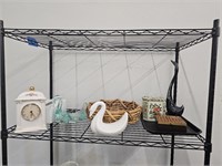 Glassware shelf lot