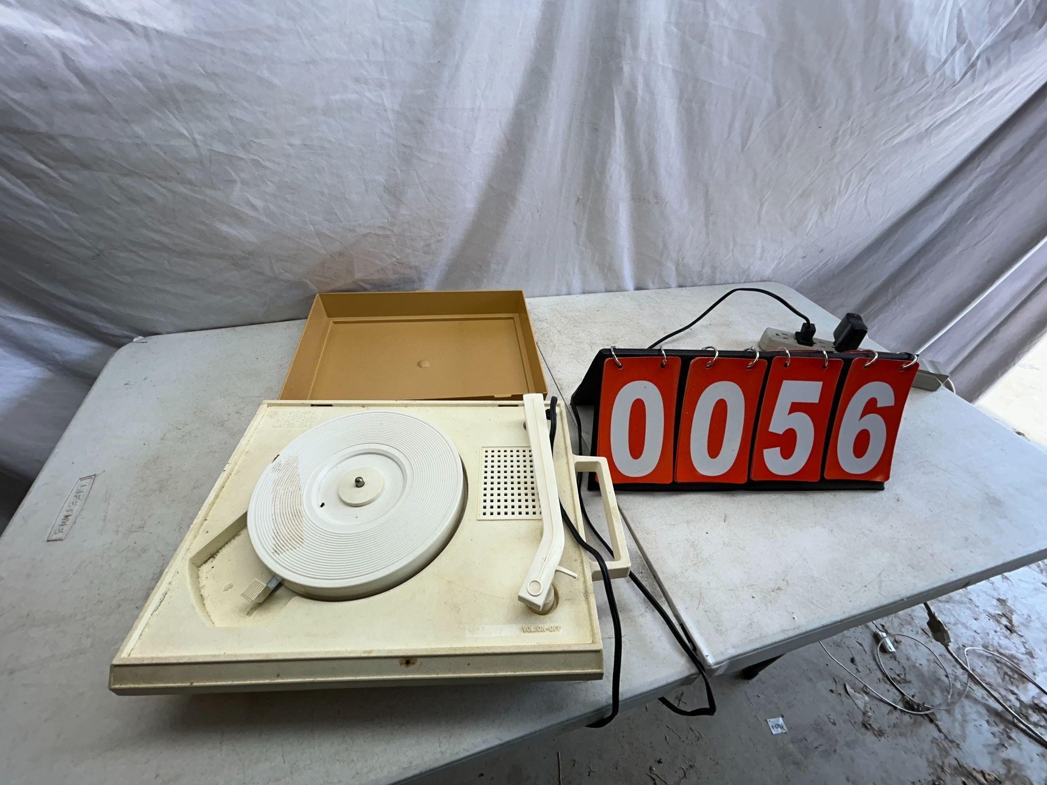 Vintage record Player