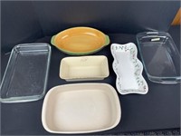 Different size casserole, dish, one pampered,