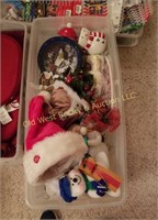 Tub of Christmas Items (BS)