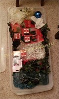 Tub of Christmas Items (BS)