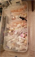 Tub of Christmas Ornaments (BS)