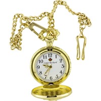 Louis Richard 42mm Case Engraved Pocket Watch